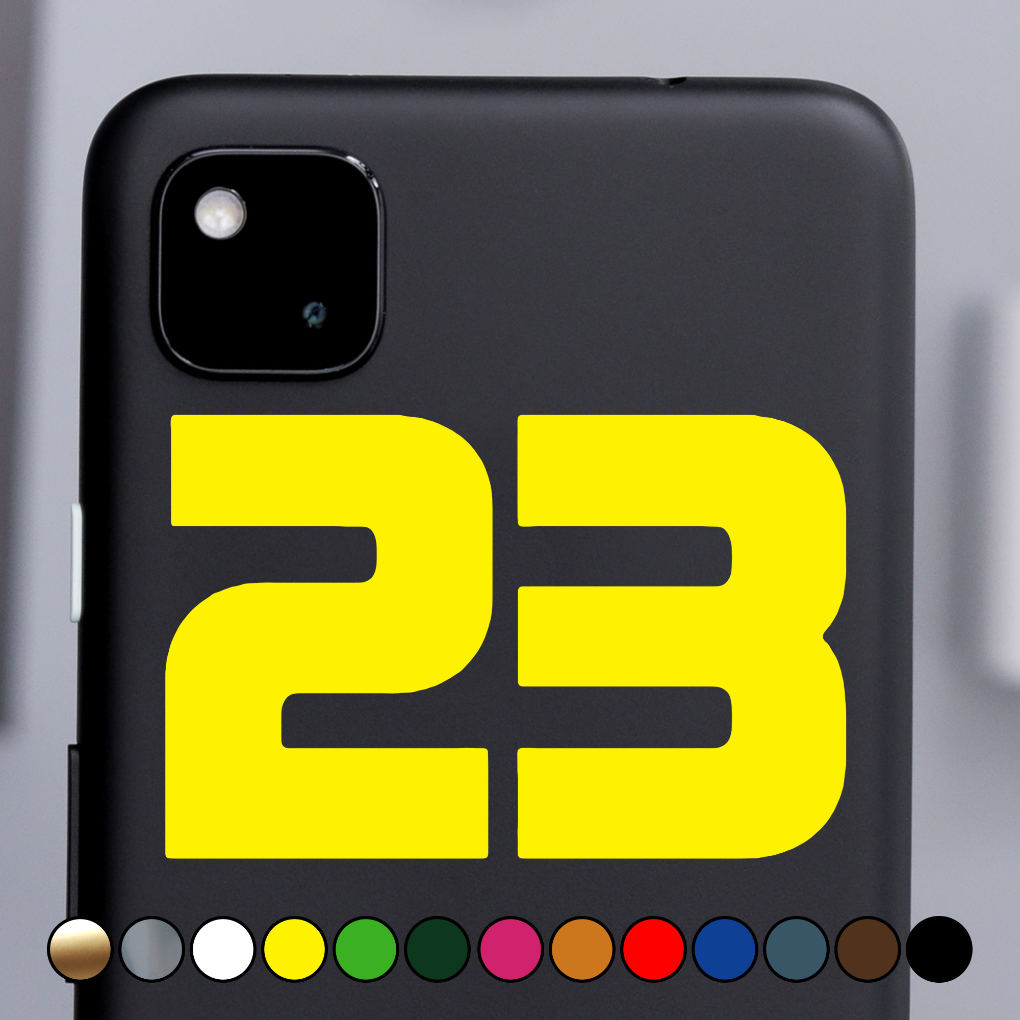 Racing Driver Alex Albon Car 23 Fan Version Logo Vinyl Decal Sticker 