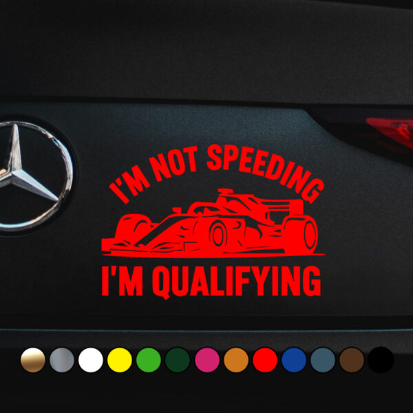 im not speeding im qualifying 03