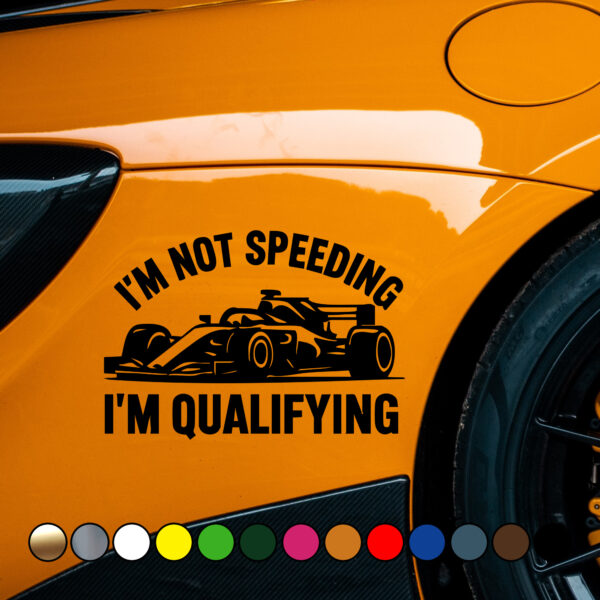 im not speeding im qualifying mini