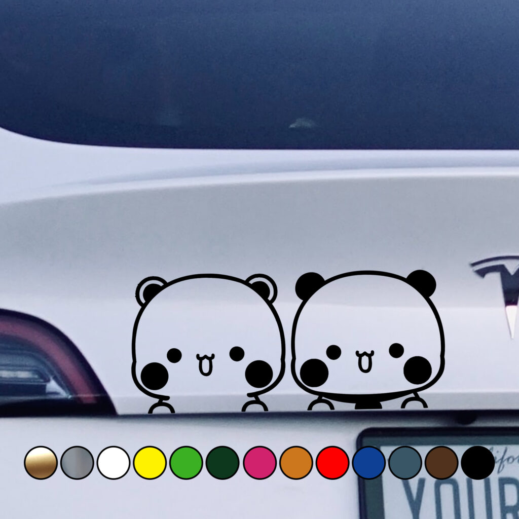 Bubu Dudu Watching and Smiling Sticker - Cute & Adorable - Love ...