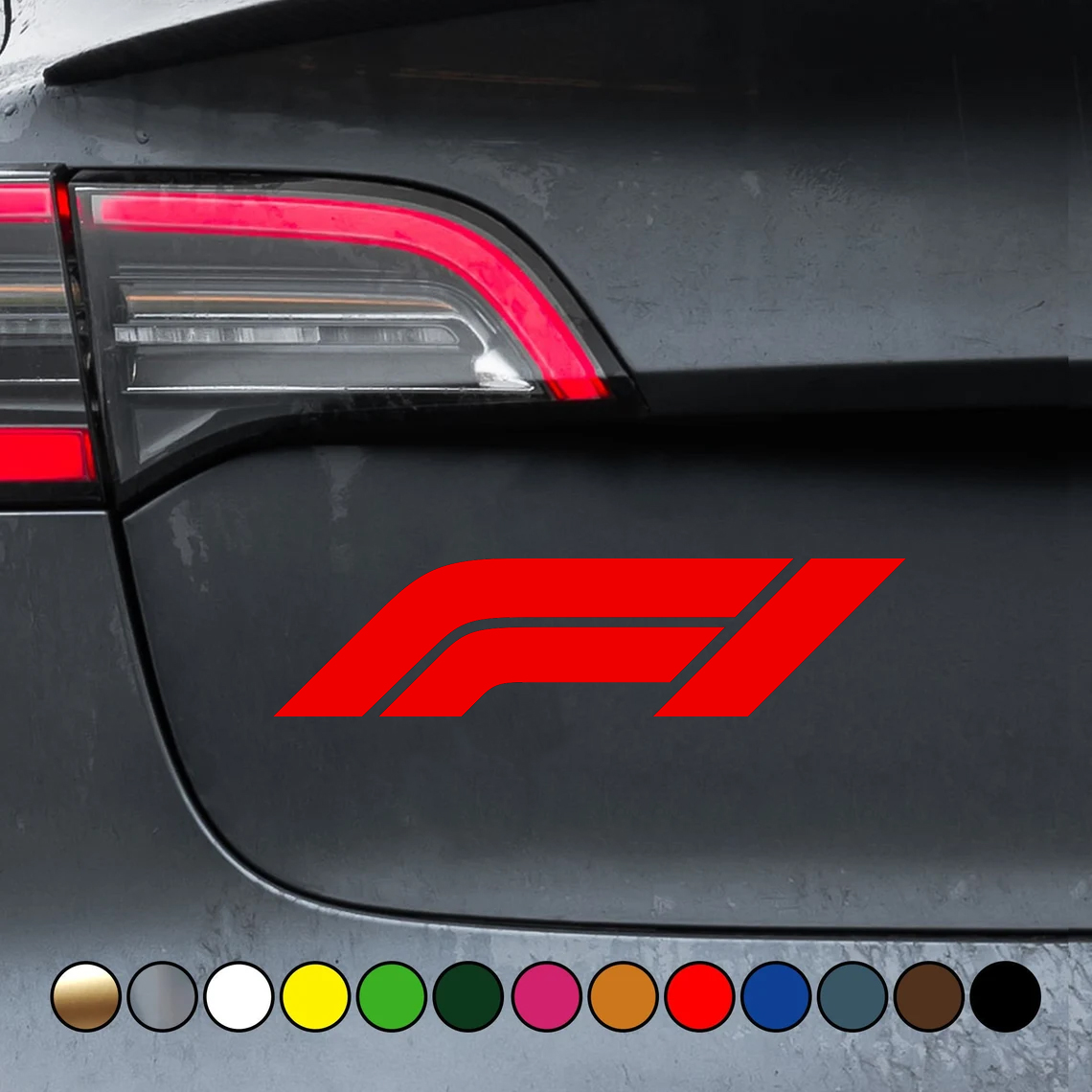 f1-1 a close up of a car with f1 decal